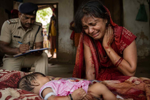 छह माह की बच्ची का मां ने रेता गला, फिर खुद पर भी किया वार