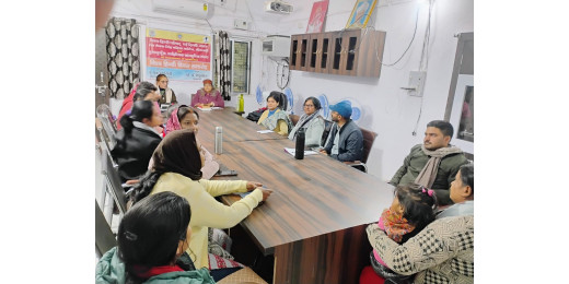 आरएसएस महिला कॉलेज में मनाया गया विश्व हिंदी दिवस