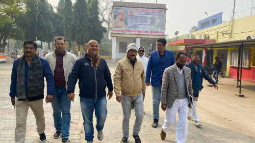 डॉ. सुब्बालाल पासवान ने आरडीएस महाविद्यालय में परीक्षा का किया निरीक्षण