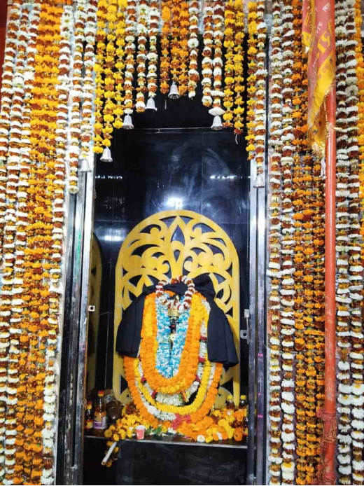 शनि देव महाराज की प्राण प्रतिष्ठा, महा भंडारे में उमड़ी भक्तों की भीड़