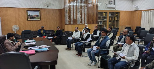  निर्वाचक सूची के अंतिम प्रकाशन पर हुई बैठक