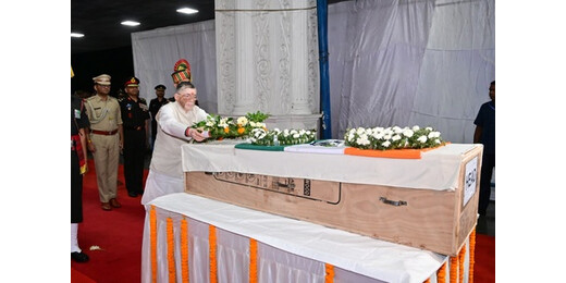 सियाचिन में शहीद हुए अग्निवीर का पार्थिव शरीर पहुंचा रांची, श्रद्धांजलि में उमड़ा जनसैलाब