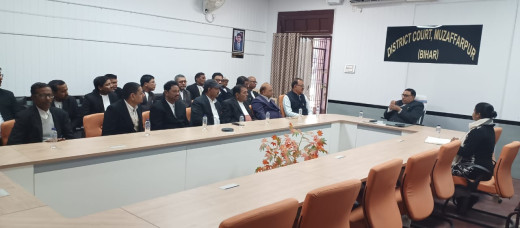 राष्ट्रीय लोक अदालत के सफल आयोजन को लेकर बैठक आयोजित