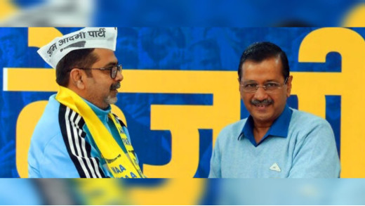 केजरीवाल के बंगले पर अवध ओझा की टिप्पणी वायरल, कहा राजा को महल में ही रहना पड़ता है
