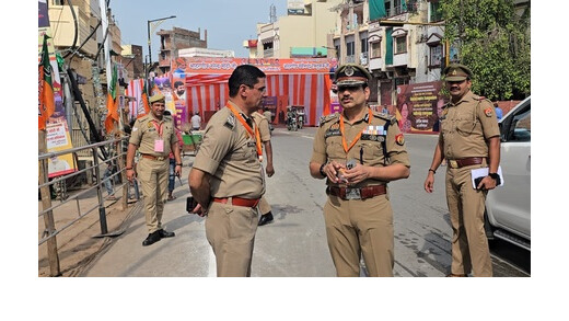 वाराणसी में पीएम मोदी के दौरे से पहले सुरक्षा कड़ी, 5 हजार पुलिसकर्मी तैनात