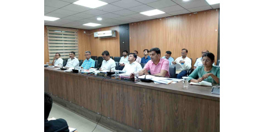 विकास योजनाओं की समीक्षा हेतु जिला समन्वय समिति की बैठक