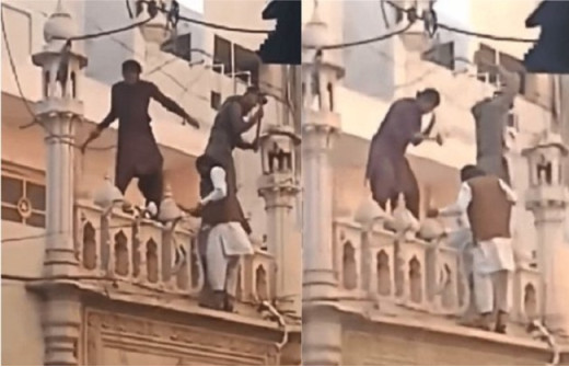 उपद्रवियों के निशाने पर अल्पसंख्यक मुसलमान, मस्जिद में की तोड़फोड़ 