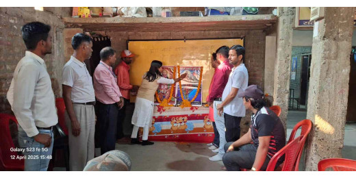 हनुमान जन्मोत्सव के अवसर पर धूमधाम से मनाया गया क्रीड़ा भारती का स्थापना दिवस