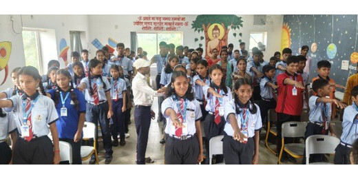 पॉक्सो एक्ट पर जागरूकता कार्यक्रम, बच्चों को दिलाई गई सुरक्षा की शपथ