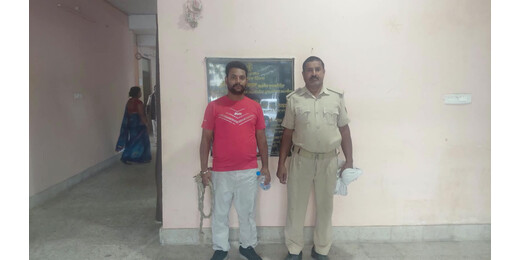मद्य निषेध थाना की कार्रवाई, बड़हिया में गांजा के साथ एक गिरफ्तार
