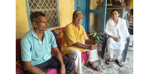 स्व. कृष्णा प्रसाद सिंह की पुण्य स्मृति में पर्यावरण भारती ने किया पौधारोपण