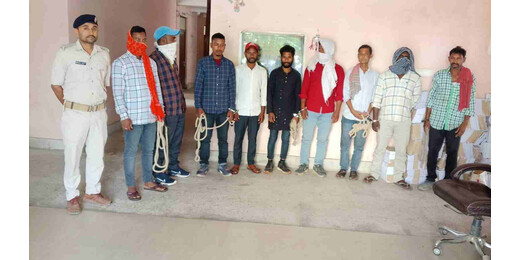 लखीसराय में मद्य निषेध अभियान तेज, विभिन्न स्थानों से नौ लोग गिरफ्तार