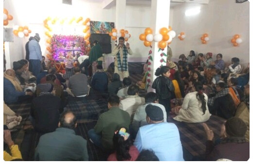 नव वर्ष पर श्री बाल हनुमान मंडल द्वारा भजन एवं सांस्कृतिक कार्यक्रम का आयोजन