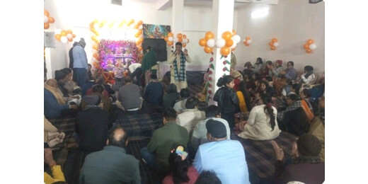 नव वर्ष पर श्री बाल हनुमान मंडल द्वारा आध्यात्मिक कार्यक्रम का आयोजन