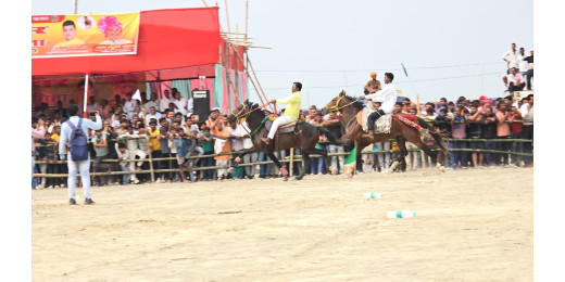 बिजली सी रफ्तार, भेड़ों की भिड़ंत, गरहां मेले में ग्रामीण खेलों और परंपराओं का रंगारंग संगम