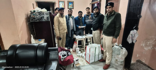 1775 ड्रग्स व 890 संदिग्ध इंजेक्शन बरामद, तीन तस्कर गिरफ्तार