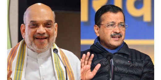 अमित शाह का दिल्ली सरकार पर तीखा हमला, कहा आप के लिए आप-दा बने केजरीवाल
