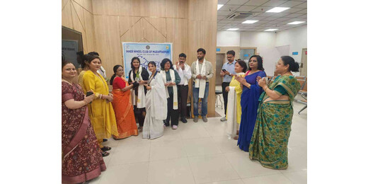 स्वास्थ्य सेवाओं के योद्धाओं को मिला सम्मान, इनर व्हील क्लब ने जताया आभार