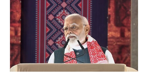 कांग्रेस ने घुसपैठियों को जमीनें दी, अवैध कब्जों को संरक्षण दिया : पीएम मोदी