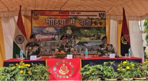हजारीबाग स्थित बीएसएफ प्रशिक्षण स्कूल मना रहा अपनी 58वीं वर्षगांठ