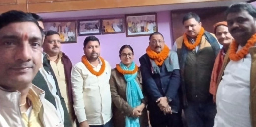 बिस्कोमान के जिला डेलिगेट चुनाव में डॉ. निशा ने 6 वोट से जीत की हासिल