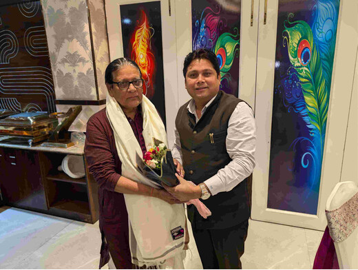 लीची की मिठास और साहित्य की खुशबू के बीच शिक्षा पर मंथन, स्वदेश कुमार सिंह का मुजफ्फरपुर दौरा