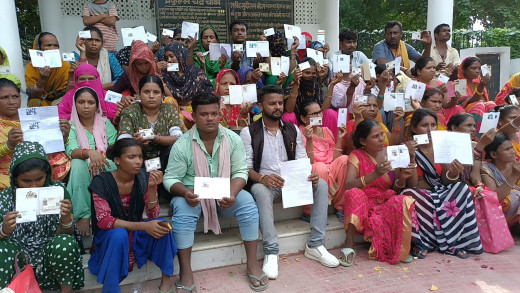 मुख्यमंत्री नीतीश कुमार की ड्रीम योजना धराशाई, गरीबों को उजाड़ने की पहल