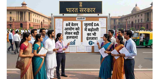 8वें वेतन आयोग को लेकर बढ़ी हलचल, जुलाई DA में बढ़ोतरी का भी इंतजार