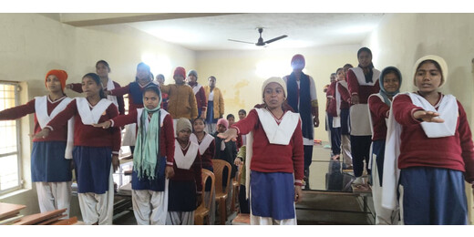 सावित्रीबाई फुले जयंती पर छात्राओं ने लिया बाल विवाह मुक्त भारत का संकल्प