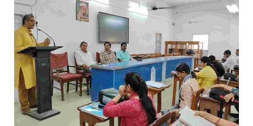 आरडीएस कॉलेज में असाइनमेंट लेखन कार्यशाला, छात्रों को मिला शोध लेखन का प्रशिक्षण