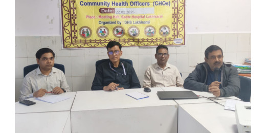 गैर संचारी रोग उन्मूलन अभियान को लेकर 31 मार्च तक अभियान