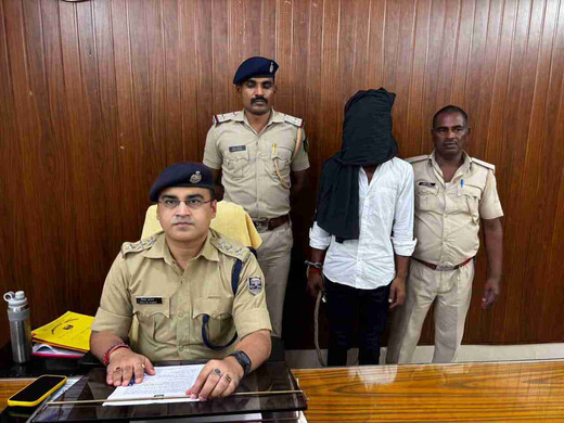 लखीसराय पुलिस को बड़ी सफलता, टॉप-10 में शामिल अपराधी नितेश कुमार गिरफ्तार