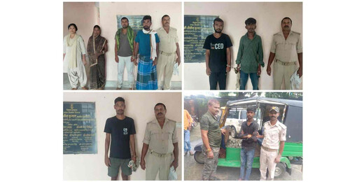 लखीसराय में शराब तस्करों पर गिरी मद्य निषेध विभाग की गाज, 7 आरोपी चढ़े पुलिस के हत्थे