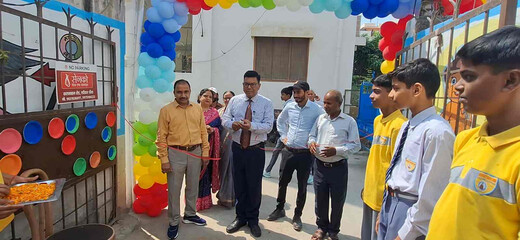 शांति निकेतन सीनियर सेकेंडरी स्कूल में नए शैक्षणिक सत्र का आगाज, छात्रों का हुआ स्वागत