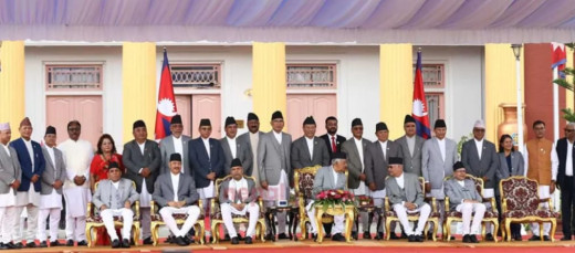 नेपाल में के.पी. शर्मा ओली ने चौथी बार ली पीएम पद की शपथ, प्रधानमंत्री मोदी ने दी बधाई 