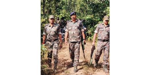 नक्सलियों के गढ़ नकटा पहाड़ पर छापेमारी, नक्सली आतंक को खत्म करने की दिशा में बड़ी सफलता