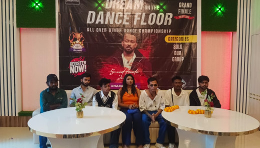 ड्रीम ऑन द डांस फ्लोर के ग्रैंड फिनाले में 29 सितंबर को मुजफ्फरपुर आएंगे धर्मेश येलांदे
