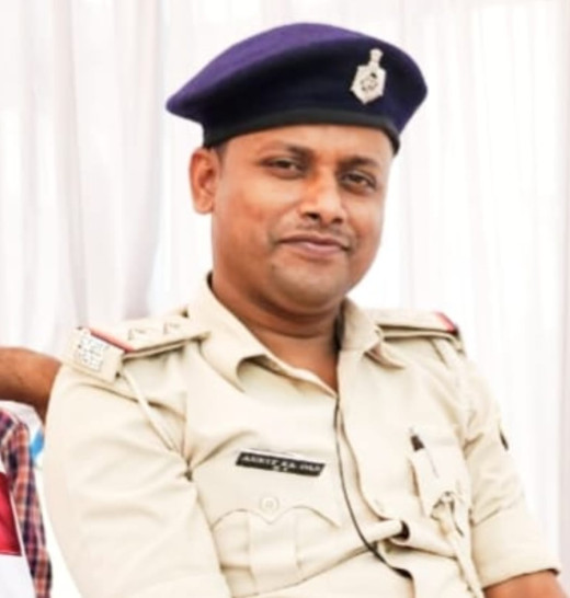 पश्चिम चंपारण के मटियरिया थानाध्यक्ष की हार्ट अटैक से हुई मौत
