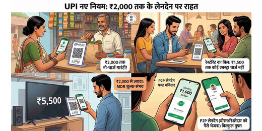 क्या खत्म हुआ UPI का फ्री सफर? सरकार ने ₹2,000 की लिमिट तय कर बदला पूरा खेल