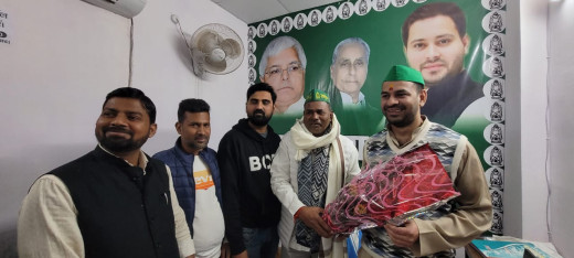राजद की सरकार बनाएं ₹2500 महीना पाएं : महेंद्र प्रसाद विद्यार्थी