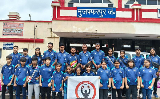 8वीं नेशनल सवात चैंपियनशिप के लिए 30 सदस्यीय बिहार टीम रवाना
