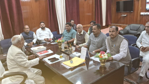 सभी विश्वविद्यालयों के अतिथि प्राध्यापक संघ के पदाधिकारीयों ने शुरू किया जनसंपर्क अभियान
