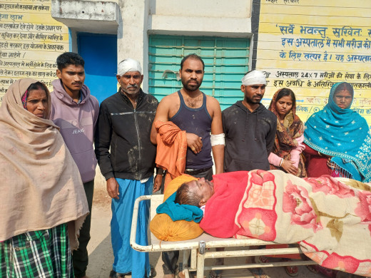  जमीन विवाद में हिंसक झड़प, एक दर्जन लोग घायल