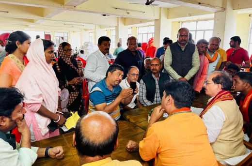 प्रधानमंत्री के कार्यक्रम में 10 हजार से अधिक कार्यकर्ता लेंगे भाग : विजय सिन्हा 