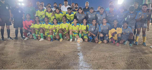 लखीसराय में महिला फुटबॉल का जलवा : मुजफ्फरपुर, लखीसराय और कैमूर ने दर्ज की जीत