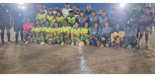 लखीसराय में महिला फुटबॉल का जलवा : मुजफ्फरपुर, लखीसराय और कैमूर ने दर्ज की जीत