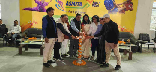 विमेंस वुशु प्रतियोगिता 2025 में 250 से अधिक बालिका खिलाड़ियों ने लिया भाग