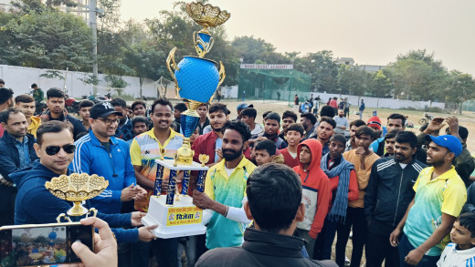 लखीसराय को हराकर शेखपुरा ने चंद्रशेखर आजाद स्मृति क्रिकेट शील्ड पर किया कब्जा