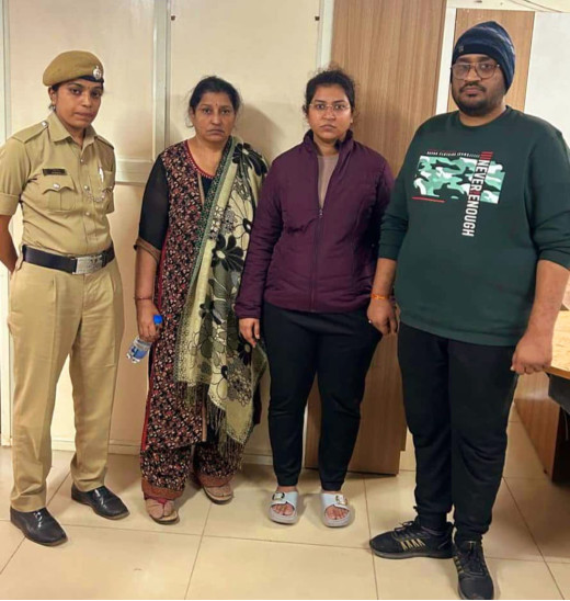 होटल में छिपे थे निकिता के घरवाले, फिल्मी स्टाइल में पुलिस ने किया गिरफ्तार