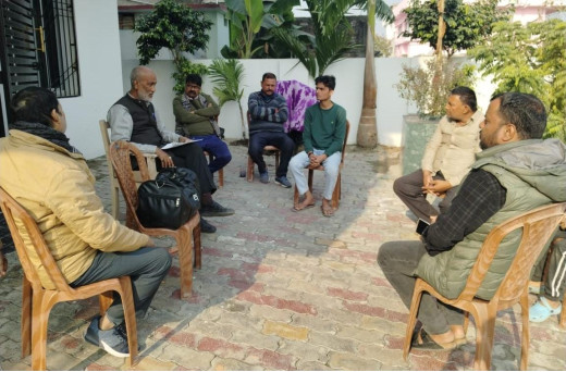 मादापुर चौबे में मुफ्त मधुमेह जांच शिविर का आयोजन